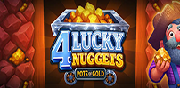 4 Lucky Nuggets slot artwork