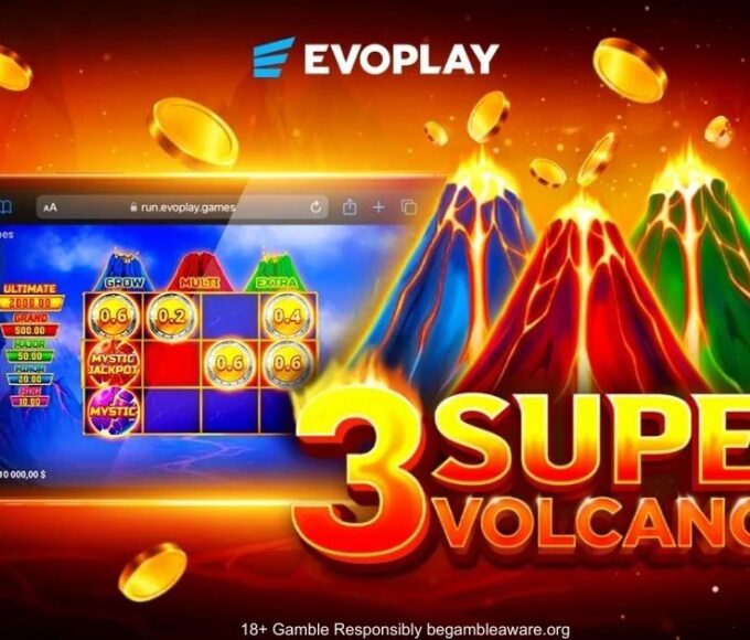 Banner of 3 Super Volcanoes by Evoplay