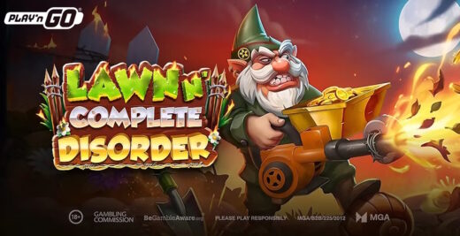 Banner of Lawn n' Complete Disorder by Play'n GO