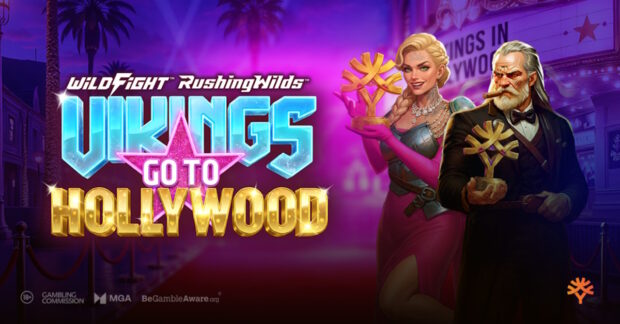 Banner of Vikings Go To Hollywood WildFight™ and RushingWilds™ by Yggdrasil