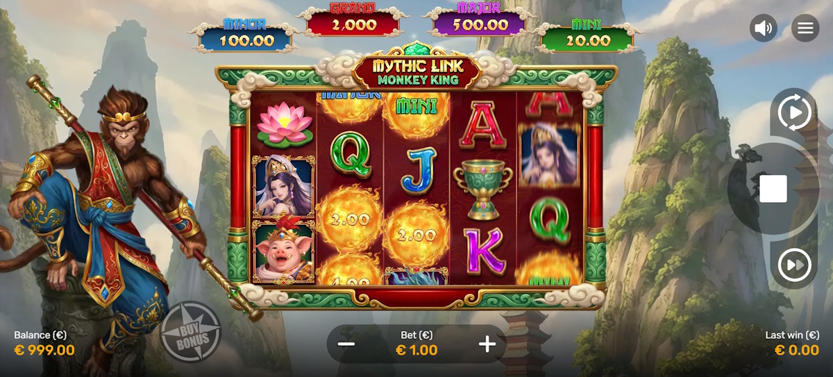 Base game in Mythic Link: Monkey King by ICONIC21