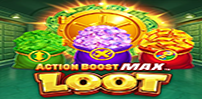 Logo for Action Boost Max Loot by SpinPlay Games