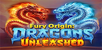 Logo for Fury Origin Dragons Unleashed by Hacksaw Gaming