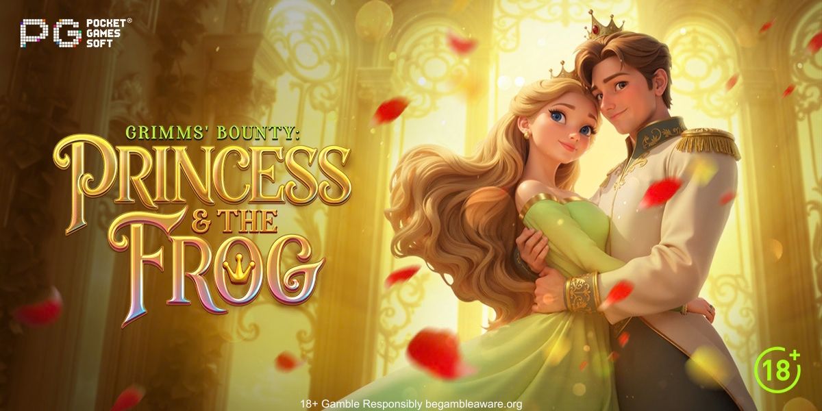 Banner of Grimms' Bounty Princess & the Frog by PG Soft