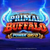 Banner of Primal Buffalo PowerGrid by Booming Games