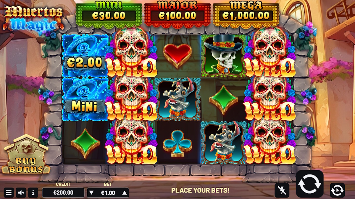 Base game in Muertos Magic by Indigo Magic