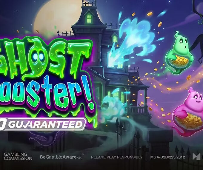banner for ghost booster slot by play'n go