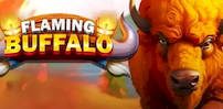 Logo for Flaming Buffalo by PopOK Gaming