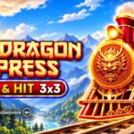 banner for wild dragon express hold and hit 3x3 slot by spinomenal